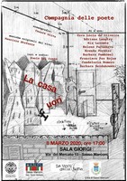  Compagnia delle poete - La casa fuori - Sasso Marconi, Bologna, 8 marzo 2020 